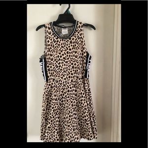 PINK Size Small Leopard Print Dress